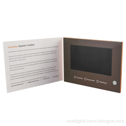10.1 Inch Video Greeting Card for Advertising
